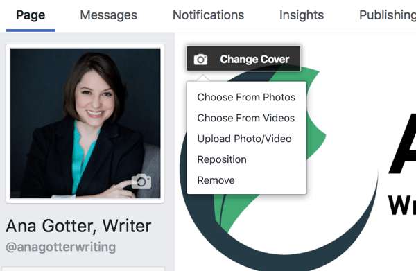 Πώς να ρυθμίσετε ένα δημιουργικό εξώφυλλο Facebook: Social Media Examiner