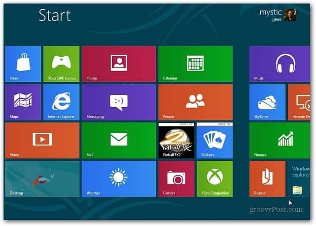 Εγκατάσταση των Windows 8