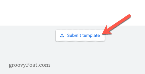 Υποβάλετε ένα πρότυπο στα Έγγραφα Google