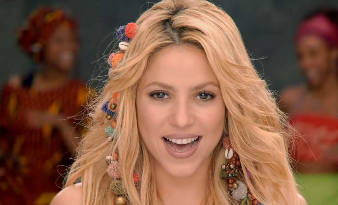 Κοινοποίηση εκδήλωσης από τη Shakira! Γιορτάζεται γράφοντας «Africa»!
