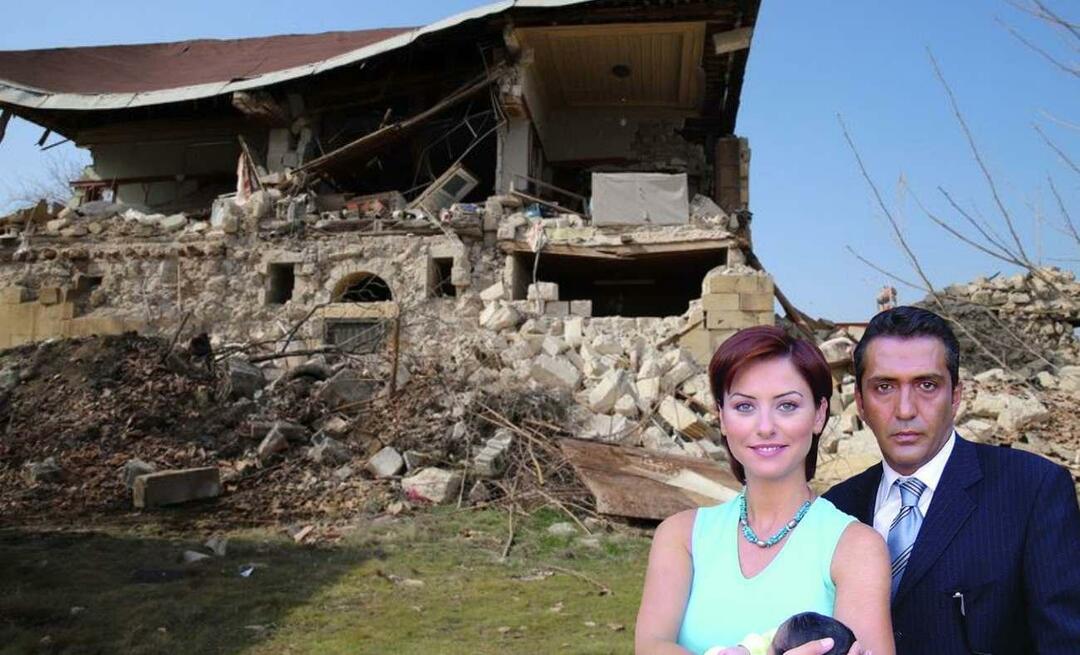 Η σειρά 'Zerda' γυρίστηκε! Το αρχοντικό Hurşit Ağa καταστράφηκε από τον σεισμό