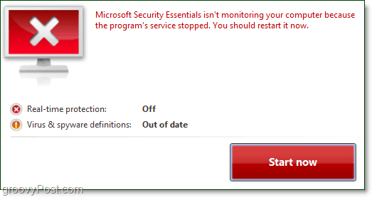 τα βασικά στοιχεία ασφαλείας της Microsoft πρέπει να επανεκκινήσουν την ειδοποίηση