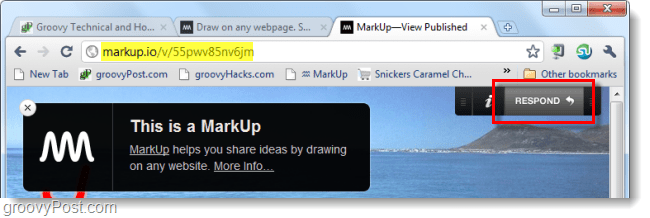 συνεργάζονται σε στιγμιότυπα οθόνης χρησιμοποιώντας το markup.io