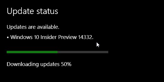 Προεπισκόπηση των Windows 10 Build 14332 Κυκλοφόρησε στα Insiders Today