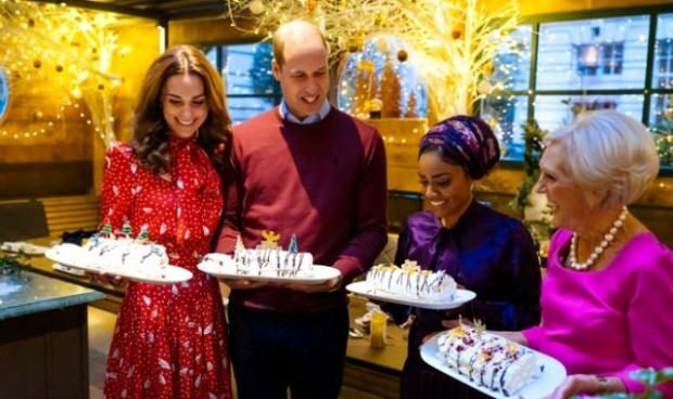 βασιλική οικογένεια έκανε κέικ