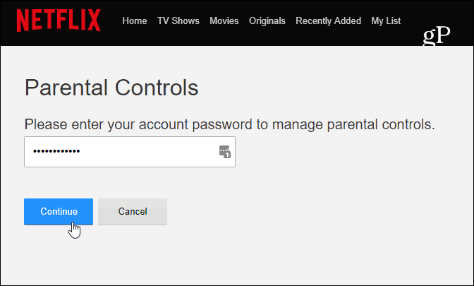 3 Κωδικός πρόσβασης λογαριασμού Netflix