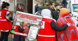 Μια νέα ανακάλυψη από την Τουρκική Ερυθρά Ημισέληνο: Καθιέρωσε μια ειδική γραμμή WhatsApp για τους σεισμόπληκτους
