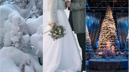 2018-19 Χειμερινές διακοσμήσεις γάμου