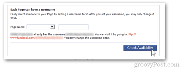 facebook ρυθμίσεις σελίδας όνομα χρήστη αλλαγή όνομα χρήστη κάθε σελίδα μπορεί να έχει όνομα χρήστη όνομα σελίδας έλεγχος διαθεσιμότητας