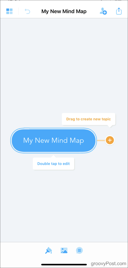 Νέος Χάρτης MindMeister Mind