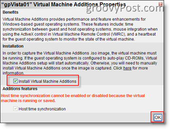 Εγκαταστήστε προσθήκες εικονικής μηχανής για τον MS Virtual Server 2005 R2