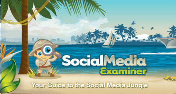 Ο τίτλος του Social Media Examiner είναι ο οδηγός σας για τη ζούγκλα των κοινωνικών μέσων.