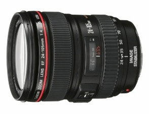 Ο φακός Canon EF 24 - 105mm f / 4L IS USM