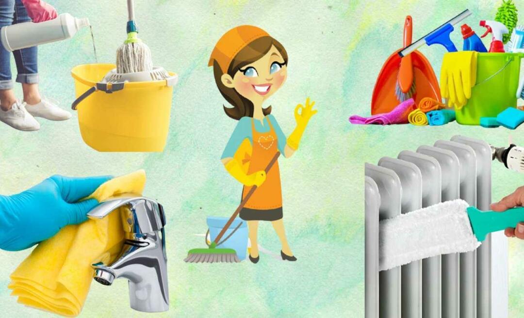 Πώς να κάνετε έναν εξαμηνιαίο καθαρισμό σπιτιού; Από πού να ξεκινήσω την καθαριότητα του εξαμήνου;