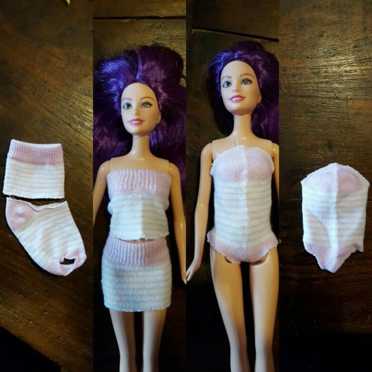 Πώς να ράβεις ρούχα για κούκλες Barbie; Εύκολο και πρακτικό ράψιμο του μωρού