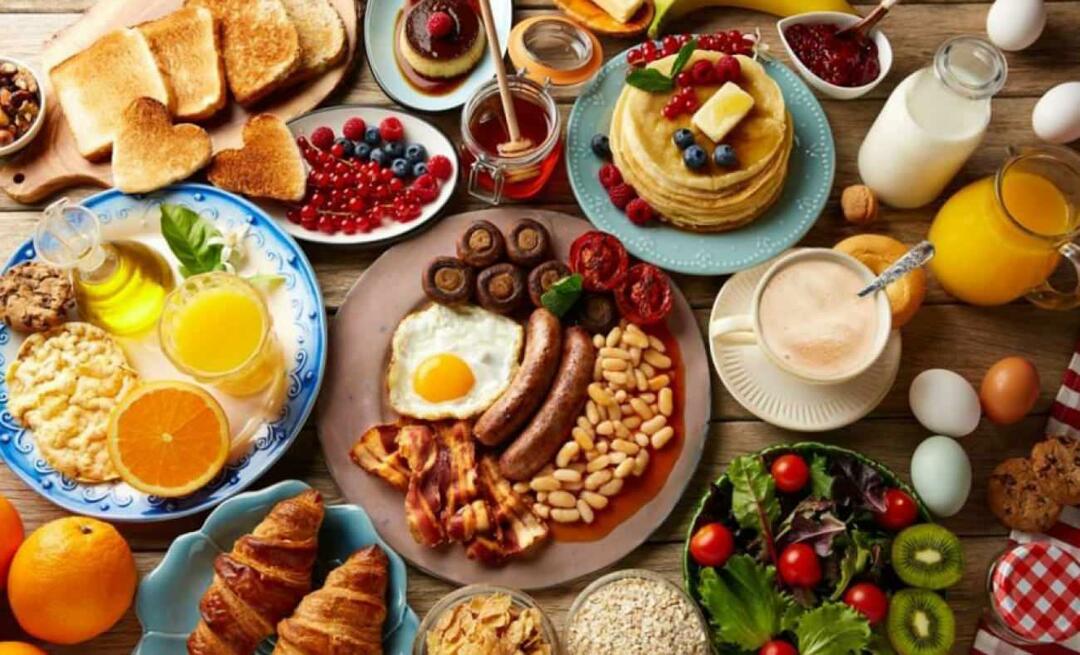 Τι να τρώτε διαφορετικά για πρωινό; Μια υγιεινή και πρακτική εναλλακτική για πρωινό!