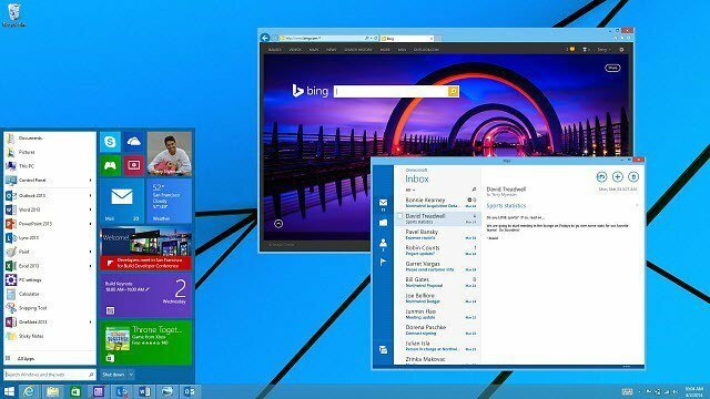 Έναρξη μενού Επιστροφή στα Windows 8.1 Τελικά