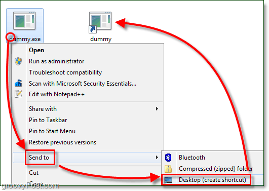 Πώς να συνδέσετε πολλούς φακέλους στη γραμμή εργασιών των Windows 7