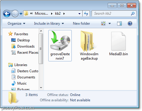 Windows 7 Backup - όλα γίνονται, τώρα έχετε ένα αντίγραφο ασφαλείας