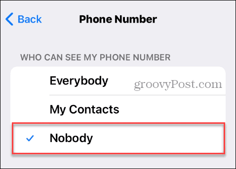 Κανείς δεν μπορεί να δει τον αριθμό τηλεφώνου στο Telegram στο iPhone
