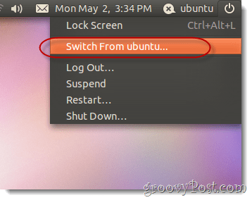 διακόπτης από ubuntu