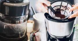 Πώς να καθαρίσετε την καφετιέρα; Καθαρισμός καφετιέρας φίλτρου; Άτομα που χρησιμοποιούν μηχανές καφέ