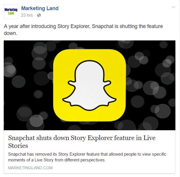 Το Snapchat τερματίζει τη λειτουργία Story Explorer στις Ζωντανές ιστορίες.