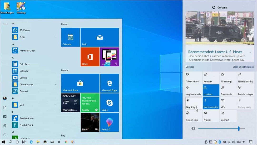 Πώς να ενεργοποιήσετε το νέο θέμα του φωτός στα Windows 10