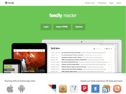 feedly αρχική σελίδα