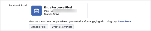Η δυνατότητα χρήσης του Facebook pixel με ομάδες είναι μια νέα δυνατότητα το 2018.