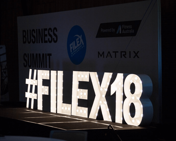 Πώς να προωθήσετε τη ζωντανή σας εκδήλωση στο Facebook, παράδειγμα ενός hashtag ζωντανής εκδήλωσης στο # filex18