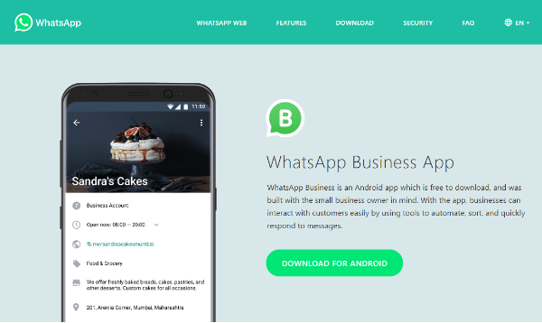 Το WhatsApp παρουσίασε το WhatsApp Business, μια νέα εφαρμογή που θα διευκολύνει τη σύνδεση και τη συνομιλία εταιρειών και πελατών.