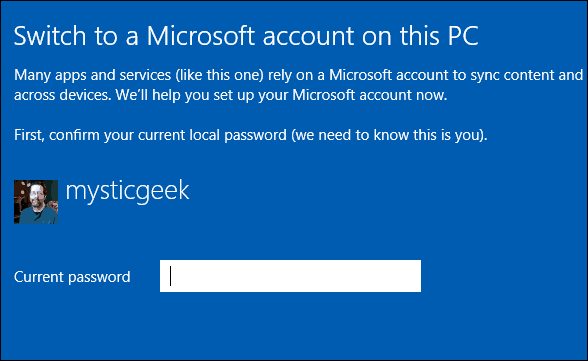 Μεταβείτε στον Λογαριασμό Microsoft