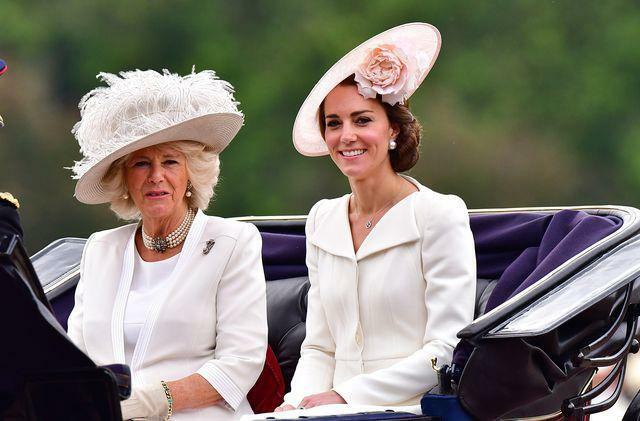 Βασιλιάς της Αγγλίας III. Η σύζυγος του Charles Camilla και η Kate Middleton