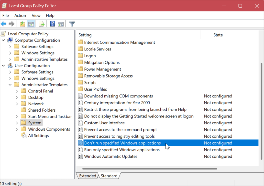 Πώς να αποκλείσετε την πρόσβαση εφαρμογών επιφάνειας εργασίας στα Windows
