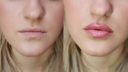 Πώς να κάνετε τα χείλη πληρέστερα; Το απλούστερο και αποτελεσματικότερο φυσικό lip plumping