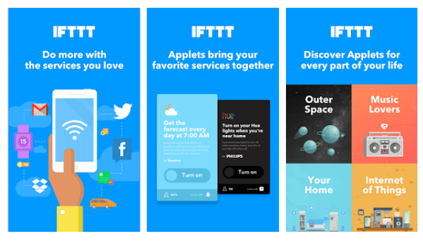 Τα νέα Applets του IFTTT συνδυάζουν τις αγαπημένες σας υπηρεσίες για να δημιουργήσουν νέες εμπειρίες.