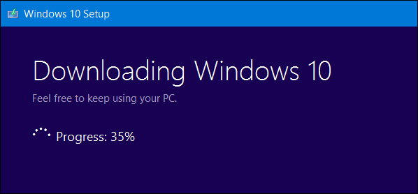 κατεβάζοντας τα Windows 10