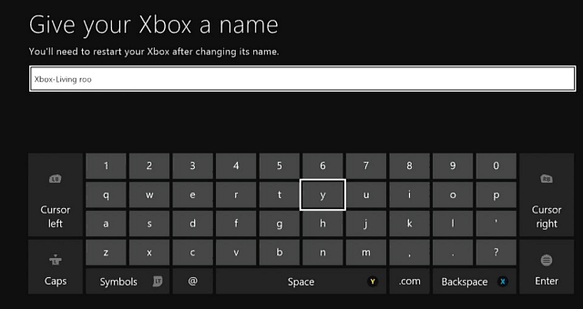 Πώς να μετονομάσετε την κονσόλα Xbox One