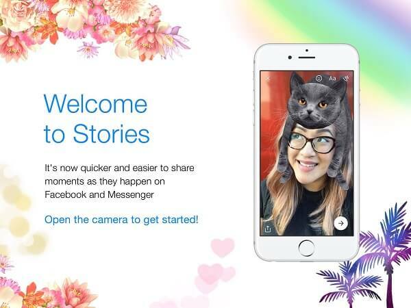 Το Facebook συγχώνευσε το Messenger Day με το Facebook Stories και το κυκλοφόρησε ως μια εμπειρία που ονομάζεται απλά Stories.
