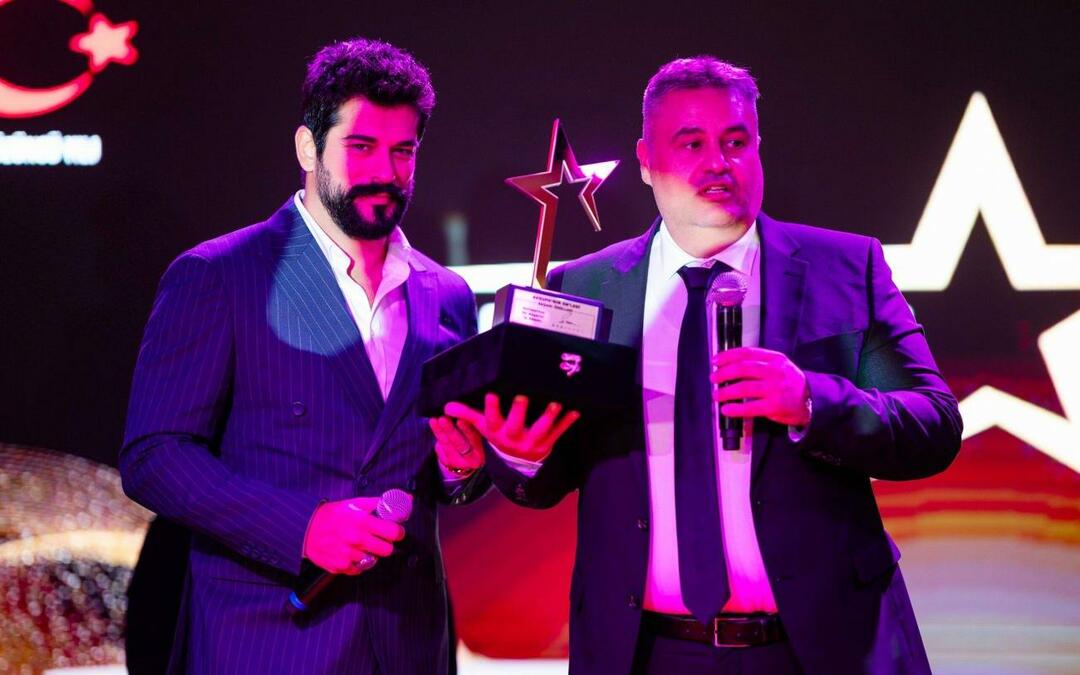 Burak Özçivit βραβεία καλύτερου επιτεύγματος Ευρώπης