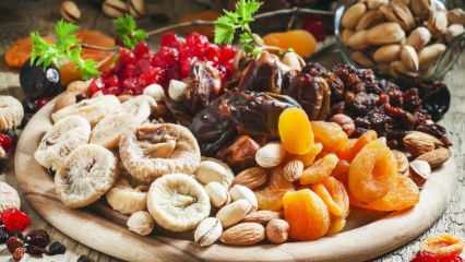 Ποια είναι τα οφέλη των αποξηραμένων φρούτων; Τι συμβαίνει εάν τρώτε αποξηραμένα φρούτα στο sahur;