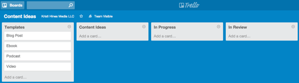 πρότυπο πρότυπο στο trello