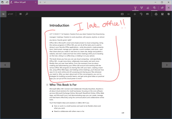 Προεπισκόπηση των Windows 10 Build 16188 Προσθέτει νέες λειτουργίες PDF Edge και πολλά άλλα