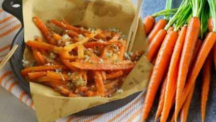 Συνταγή για τηγανητό καρότο! Πώς να τηγανίζετε τα καρότα; Τηγανητά καρότα με αυγό και αλεύρι 