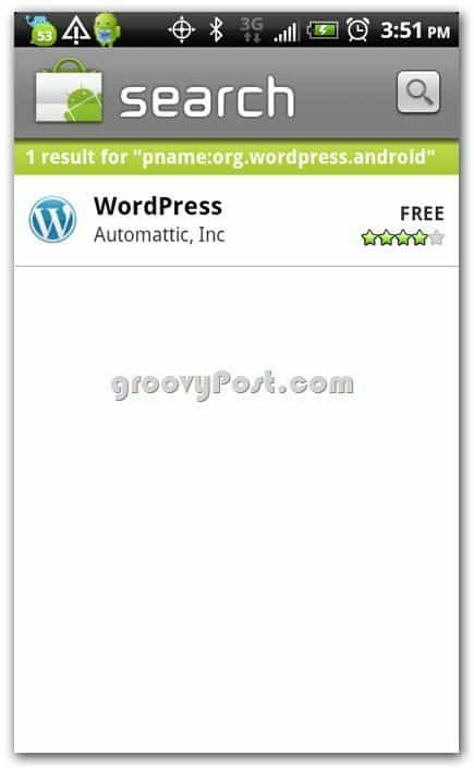 Wordpress από Automattic στο κατάστημα Android