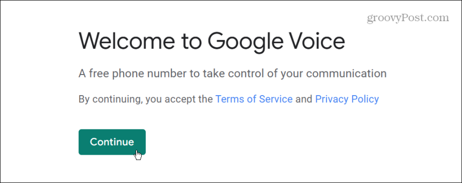 καλώς ήρθατε στο Google Voice