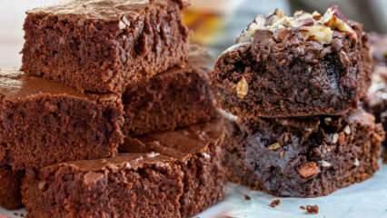 Πώς να φτιάξετε το πιο εύκολο brownie cake; Συμβουλές για να φτιάξετε αληθινά μπράουνι κέικ