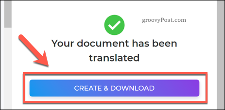 Αποθήκευση μεταφρασμένου αρχείου PDF χρησιμοποιώντας DeftPDF