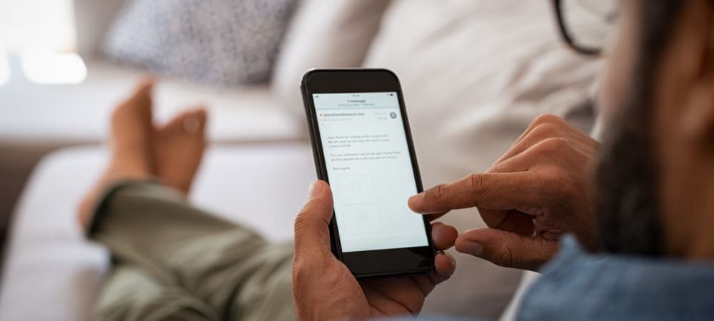 Πώς να καταργήσετε την αποστολή μηνυμάτων ηλεκτρονικού ταχυδρομείου σε iPhone ή iPad